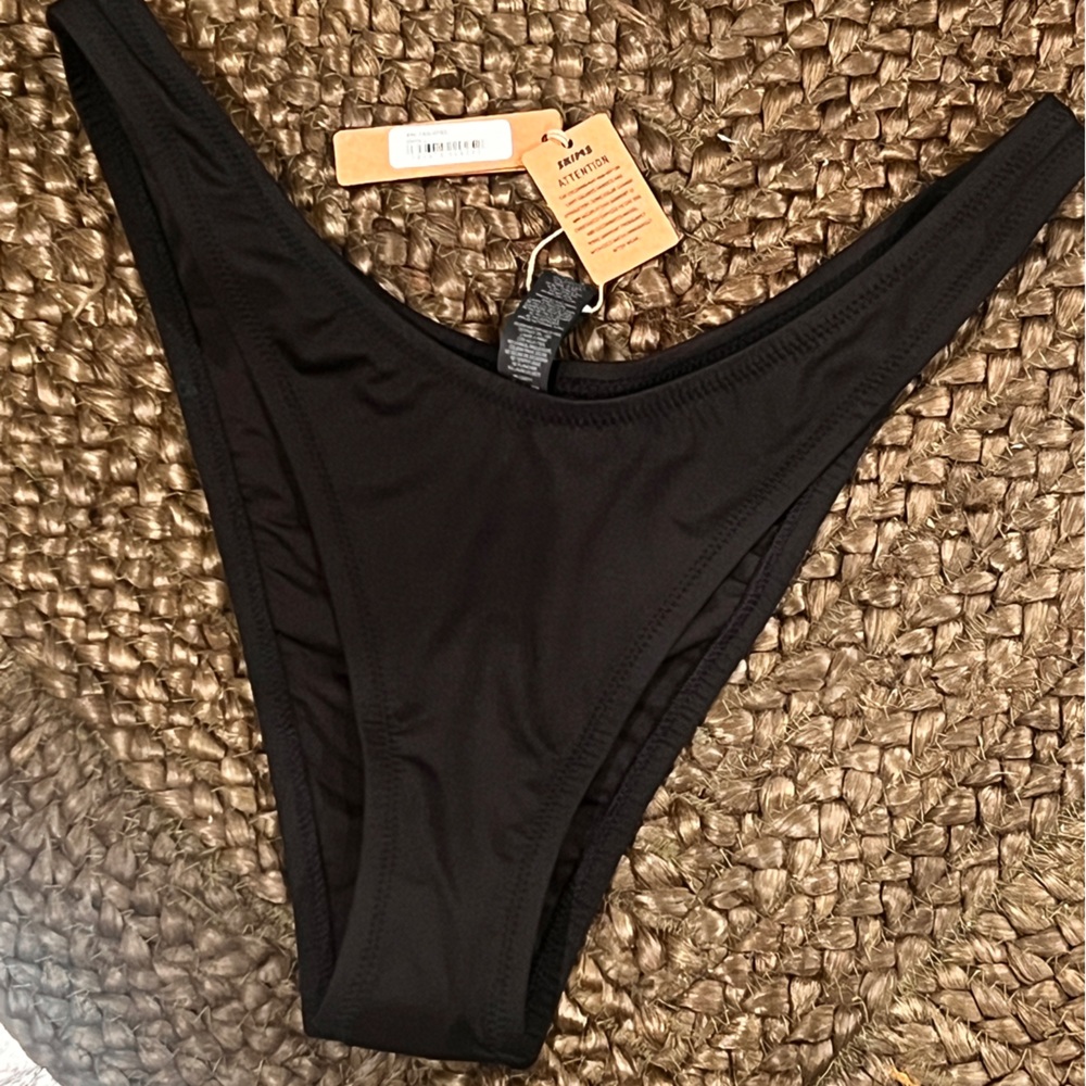 Skims Onyx Bikini Bottoms